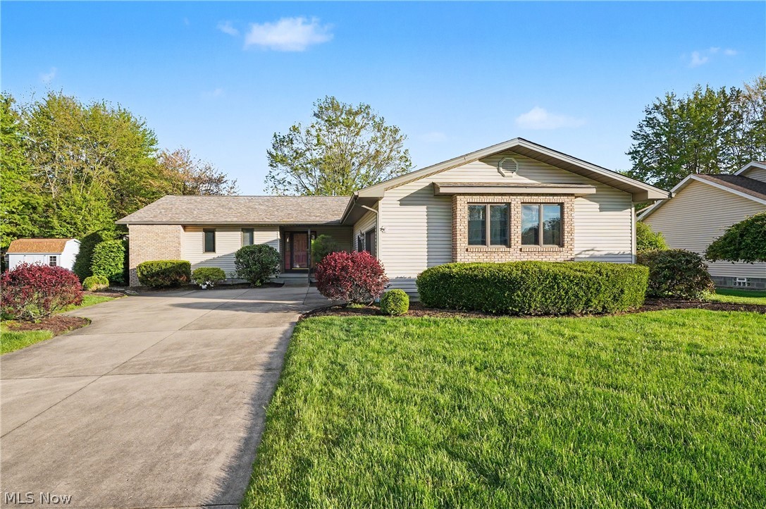 Absolutely spectacular 3-bedroom, 2 full bath California split ranch with a 2-car attached garage! Step through the front door into a spacious, open-concept living room featuring a cozy gas fireplace—perfect for relaxing or entertaining. To the left of the living room is a large, spacious sunroom with access to the side deck.

To the right, you’ll find a huge custom kitchen offering abundant cabinetry, tile flooring, and a formal dining area ideal for gatherings. The left wing of the home features a private primary suite complete with a large walk-in closet and en-suite bath with double sinks and a walk-in shower.

On the opposite side of the home, a second generously sized bedroom with a walk-in closet provides additional flexibility, along with a third spacious bedroom. These rooms share a convenient Jack-and-Jill bathroom with both tub and shower.

The first-floor laundry is centrally located just off the garage entrance for added convenience. This home offers exceptional storage throughout, including multiple coat closets, linen closets, and a utility closet.

The full basement features a 12-course block foundation with metal beam construction, glass block windows, and 200-amp electrical service. An added peace of mind includes a new roof replaced last summer. A Quality Water filtration system is already in place, and the basement also includes a separate shower and sink—perfect for added functionality.
