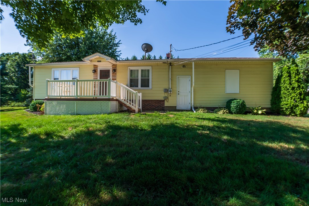 Tucked away from traffic but close to everything you need this three bedroom two bathroom ranch is ready for you! The main floor features two bedrooms and a full bathroom, along with a bright living room that flows into the nice sized eat in kitchen with granite counter tops and plenty of cabinet space! The walkout basement features additional space for a rec room or office as well as the third bedroom and a second full bath! Equipped with an oversized two car garage and situated on a .66 acre lot you’ll have plenty of outdoor space perfect for relaxing or entertaining!  Major updates for peace of mind include Furnace and A/C both replaced in 2024. Call today to set up a showing!