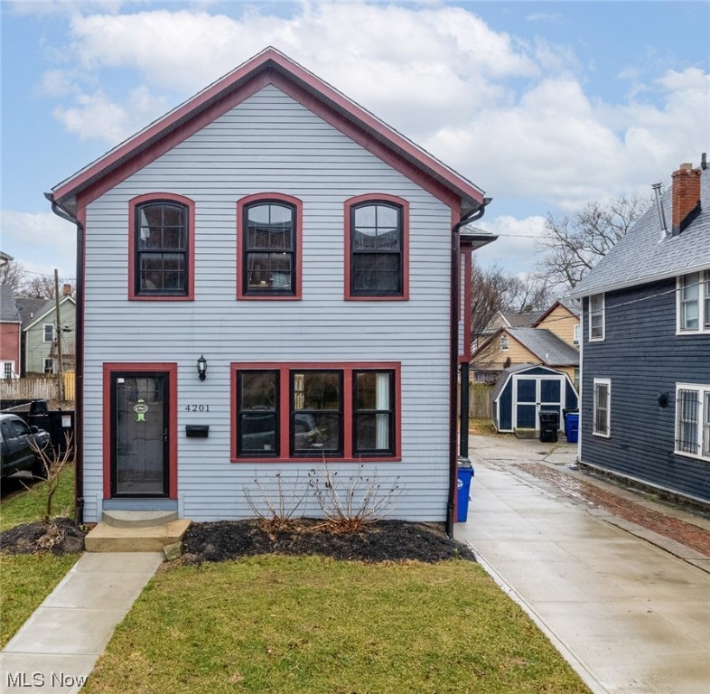 This stunning Ohio City home is ready for its new owner! In recent years this home has been remodeled from top to bottom including a rare find in the city with a backyard oasis, great for entertaining! The interior boasts high end finishes throughout. There is a main floor bedroom with full ensuite bath as well as a secondary primary bedroom on the upper level also with ensuite bath as well. Main floor laundry is also a benefit at this home. Plenty of room throughout the spacious interior in a prime city location. Call today for our personal tour!
