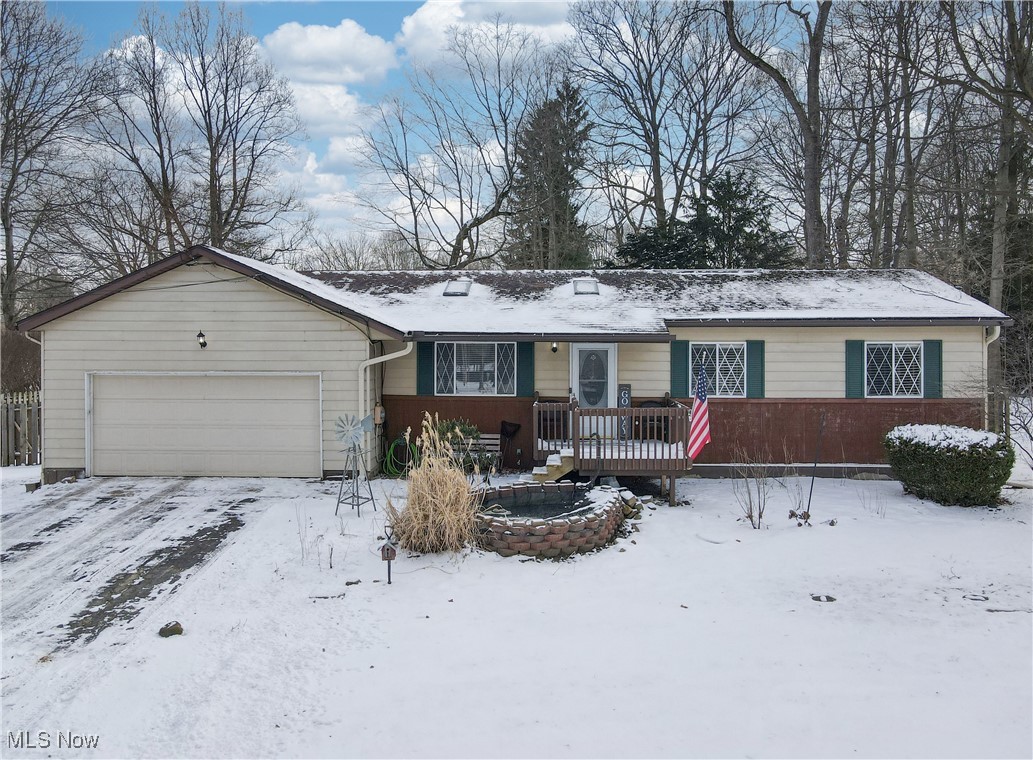Welcome home to 2871 Lynne Rd. in Green! This 3 bedroom, 2 bath ranch home offers 1,100 square feet of living space above ground as well as a finished basement for additional entertainment/living space. Enter into the living room which offers plenty of natural light and newly installed carpet. You'll find newer carpet in two of the bedrooms and brand-new carpet in the other as well as in the hallway. The kitchen and dining room feature newly installed flooring as well. Heading downstairs you'll find two finished room for more living and entertaining space. The 17' x 13' "bonus" room features brand new flooring and can be used as an additional bedroom, office or playroom. The large, 25' x 23' "rec" room offers plenty of space to entertain family and friends. The backyard is fenced in and ready for your children and pets to enjoy. There are two additional outbuildings offering plenty of space for storage and a workshop. Other recent improvements include; newer skylights (2020) and furnace (2019). Fresh paint throughout first floor (2025), water softener (2020), flooring and carpeting in several rooms (2025), radon mitigation system, newer septic system (2014) and roof to be replaced prior to closing (2025). Includes a 1 year home warranty from America's Preferred Home Warranty.
Contact your favorite realtor to tour this home today!