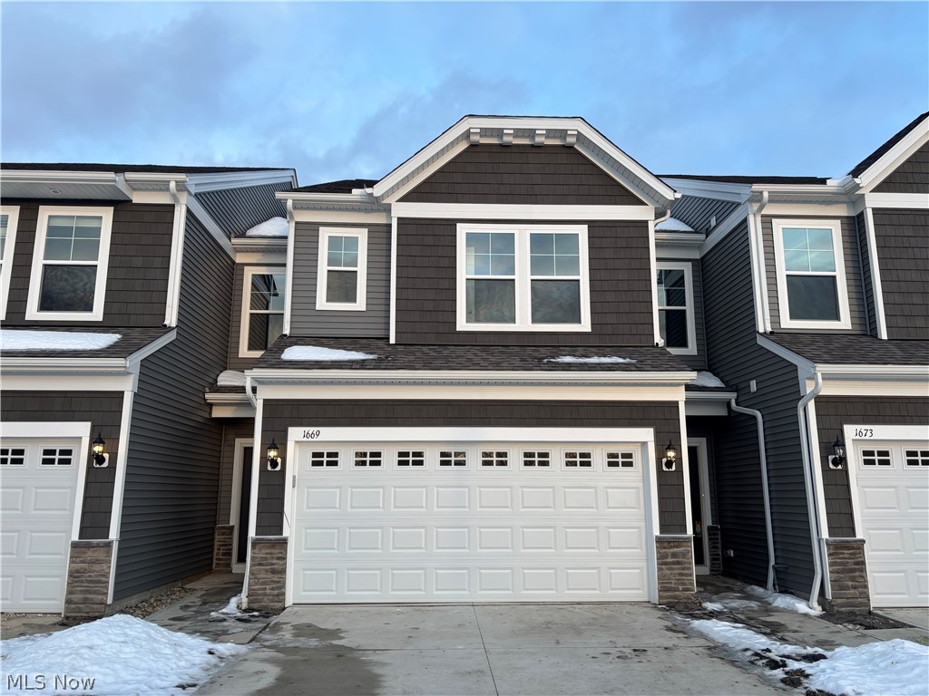 Experience luxury townhome living at Hope Pointe Place in Westlake. Only 3 minutes away from Crocker Park, enjoy an upscale metropolitan lifestyle with countless retail, dining, and recreational activities just a walk away. This new home construction community is located in the Westlake School District and is a mile from the Lake Erie shoreline. Our spacious Ashton floor plan at 1669 Merlot Ln offers the perfect blend of luxury and functionality—and this homesite is conveniently located near the community courtyard greenspace and mailboxes. The open concept main level features an entertainer’s kitchen, gathering room, café space, and wider backyard plan with a perfectly landscaped patio. With 3 bedrooms, 2.5 baths, and an attached two-car garage, our Life Tested Ashton floor plan ensures you have the space you need to live your dreams.