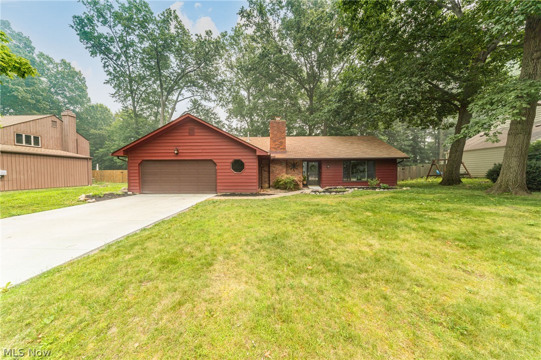 **Photos coming soon!** Welcome home to this beautifully maintained 4-bedroom, 2-bath ranch in the highly desirable Landings community of Avon Lake, where true one-floor living meets an unbeatable location. Designed with both comfort and functionality in mind, this home offers a spacious layout that is perfect for everyday living and entertaining alike.

The heart of the home is the updated kitchen, which opens seamlessly to the inviting family room featuring a cozy wood-burning fireplace. A generous living room and formal dining room provide additional gathering spaces, giving everyone room to spread out while still feeling connected.

Tucked away from the main living areas, the private bedroom wing creates a peaceful retreat. The spacious owner's suite features dual closets and a private en suite bath, while three additional bedrooms and a second full bathroom complete this thoughtfully designed section of the home.

Convenience continues with first-floor laundry and an attached two-car garage. Step outside to enjoy the fenced, wooded backyard, where a patio offers the perfect place for summer barbecues, morning coffee, or relaxing evenings while the playset provides fun for younger family members.

Located just moments from Kopf Trails, Belle Road Park, and all that Avon Lake has to offer, you'll also enjoy the exceptional amenities of The Landings HOA, including a community pool, tennis and pickleball courts, playground, basketball court, clubhouse, and neighborhood events throughout the year.

If you've been searching for the ease of ranch living in one of Avon Lake's most sought-after neighborhoods, this is one you won't want to miss.
