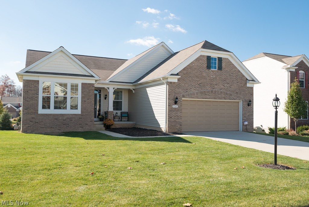 Stunning Strongsville ranch with 4 bedrooms and 3 baths! Built by Pulte only 4 years ago, this unique over 2500 sq ft Charleston custom floorplan combines style and function with its open layout. Gorgeous gourmet kitchen has stainless steel double ovens with cooktop and loads of counter space with its sprawling breakfast bar.  Large great room with fireplace allows for plenty of seating and an office allows a quiet work space. Wood floors flow through the main living areas. Bedrooms are all sized well and master bedroom has a walk- in closet and ensuite bath with double bowl sinks and 5’ shower. Downstairs, an unfinished basement with 9’ ceilings and garden windows gives an opportunity to expand. First floor laundry and extended garage add to the conveniences of this home. Don’t miss out on this amazing home. Come see today!