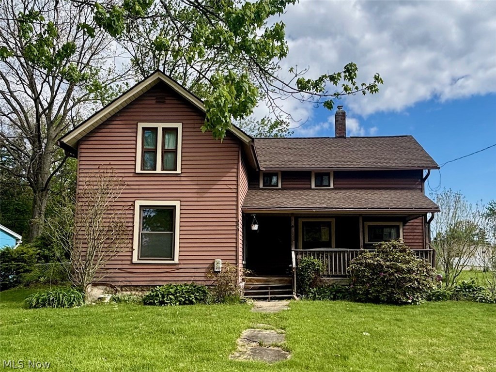 Opportunity awaits with this investor-friendly property offering 1,258 sq ft of living space. The 3-bedroom, 1.5-bath, has a unique layout that may offer potential for reconfiguration.

The main level features a living room with believed-to-be original wood flooring, a dining room, full bathroom, and a kitchen that opens to the dining area, with a combined kitchen/laundry space.

The second level includes the bedrooms and a half bath, with flexibility depending on how the space is reimagined.

Major updates include the roof (estimated 2019) and furnace (estimated 2020), along with central A/C. The home is serviced by well water and public sewer.

Outside, enjoy a deck overlooking a quiet rear yard and a storage shed.

This home is ready to be returned to its original glory and offers strong potential for investors or buyers looking for a renovation project. Being sold as-is.