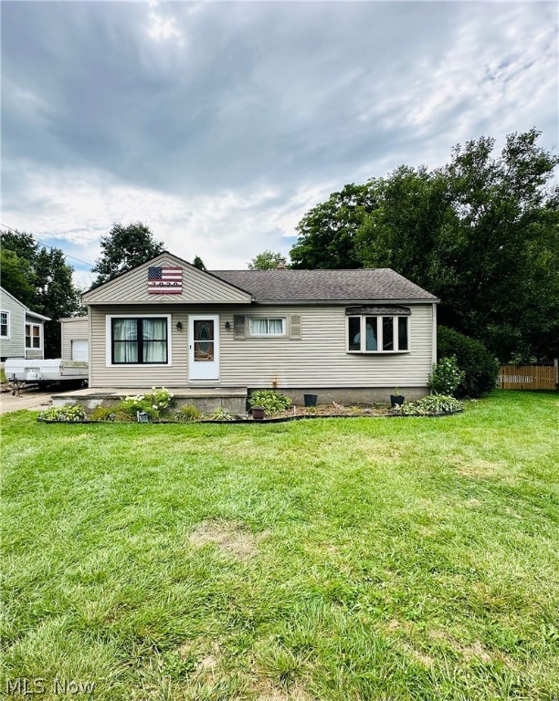 Cozy home around the corner from Portage Lakes!   This Ranch home in Coventry is awaiting your personal touches.  Move right in and makes this home your own.  With some great updates and a home warranty from Americas Preferred for a piece of mind.  Looking for a large private yard with a huge pool (40x20) and a huge deck for entertaining?   You found it!   Schedule your showing now as this property won't last long.