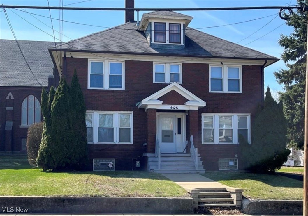 Brick home features 5 bedrooms, 3 full bathrooms, full walk out basement. Huge attic and 3849 sq ft of living space. Located in Ashtabula City. Property is currently zoned Commercial Property. Can be rezoned residential, Double lot with shed. Home needs some TLC and could be restored back to its original beauty.