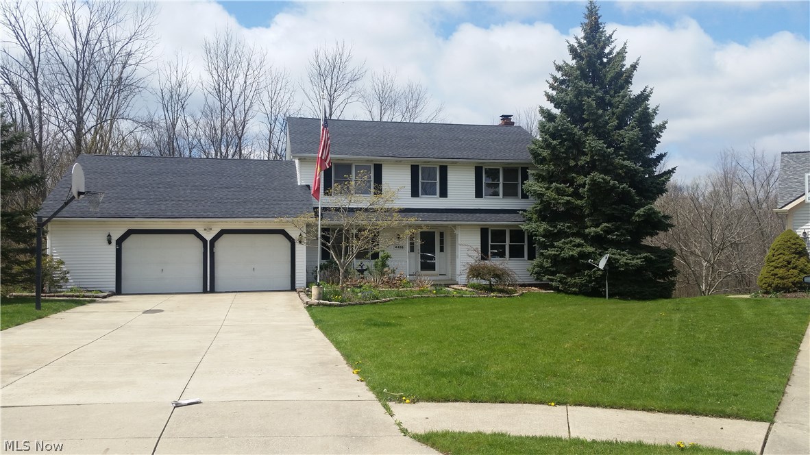 This home is a four bedroom three full and one half bath colonial situated on a private cul-de-sac with 2900 sq. ft. of living space. This home has a secluded wooded lot with a back deck overlooking nature. There is a cozy family room with a wood burning fire place. The kitchen comes with appliances included and contains an island to help with kitchen prep work. There is also a formal dining room on the first level. The upstairs has four bedrooms and two full baths. This includes a spacious Master bedroom containing a full bathroom with a walk in closet. This home includes a walk out lower  level which is finished with a rec room or possible in-law suite. There is a full bathroom as well as a bonus room. The basement also includes a kitchen with dishwasher and refrigerator. The basement contains plenty of storage space including an attached storage room that can be accessed from the outside with key. The two car garage is attached. SELLERS ARE OFFERING A $4,000.00 CREDIT TOWARDS CLOSIN