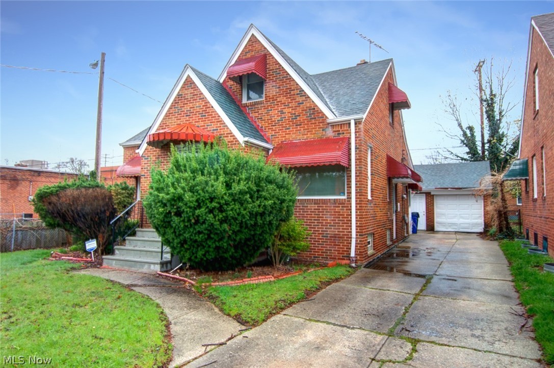 Welcome to your "Home, Sweet Home!" Sweet brick bungalow, updated with newer windows, recently replaced roof, updated kitchen, bath, newer HVAC! Enjoy the charm of lovely hardwood floors and wood trim. You will love the two first floor bedrooms, as well as the spacious master suite on the second floor. Eat-in kitchen overlooks pretty back yard. Spacious basment perfect for movie night or game time. Easy access to parks, lake, freeways, transportation, shopping and medical facilities, Waterloo Arts District, 20 minutes from downtown and University Circle. See it today and start packing!