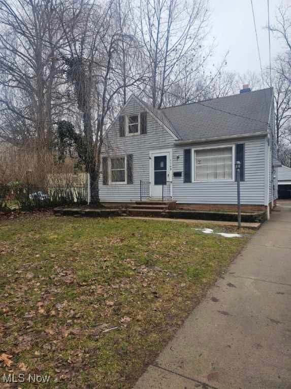 Spacious 4bd 2ba, Cape Cod available for sale.  Two bedrooms on the main floor, plus a finished attic with a full bathroom.  Home has plenty of updates and features a partially finished basement, central air, 2 car garage, and a sizable, fenced-in backyard for entertaining.  Property is in good condition.  Seller will make no repairs.  Make an offer!