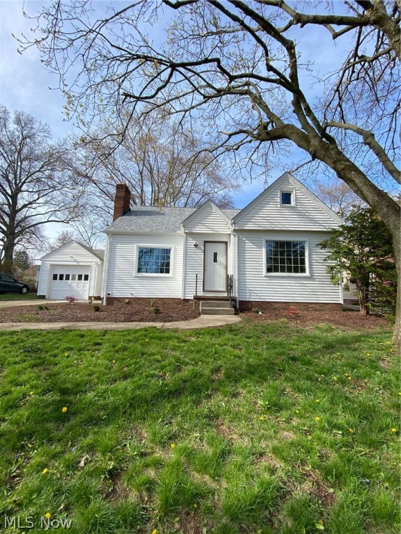 Welcome home to this newly remodeled 3 bedroom 1 1/2 bath bungalow. This home features a new roof, siding, windows, plumbing, water heater, electrical updates. Newly remodeled bathroom as well as a renovated kitchen with new floors, cabinets, countertops and back splash. Two ample sized bedrooms on the main floor and large bedroom on the second floor offering a large closet, as well as a half bath. New concrete walkway leading to the one car garage and the fenced in backyard. Nothing left to do here except move in. Call today to schedule a showing.
