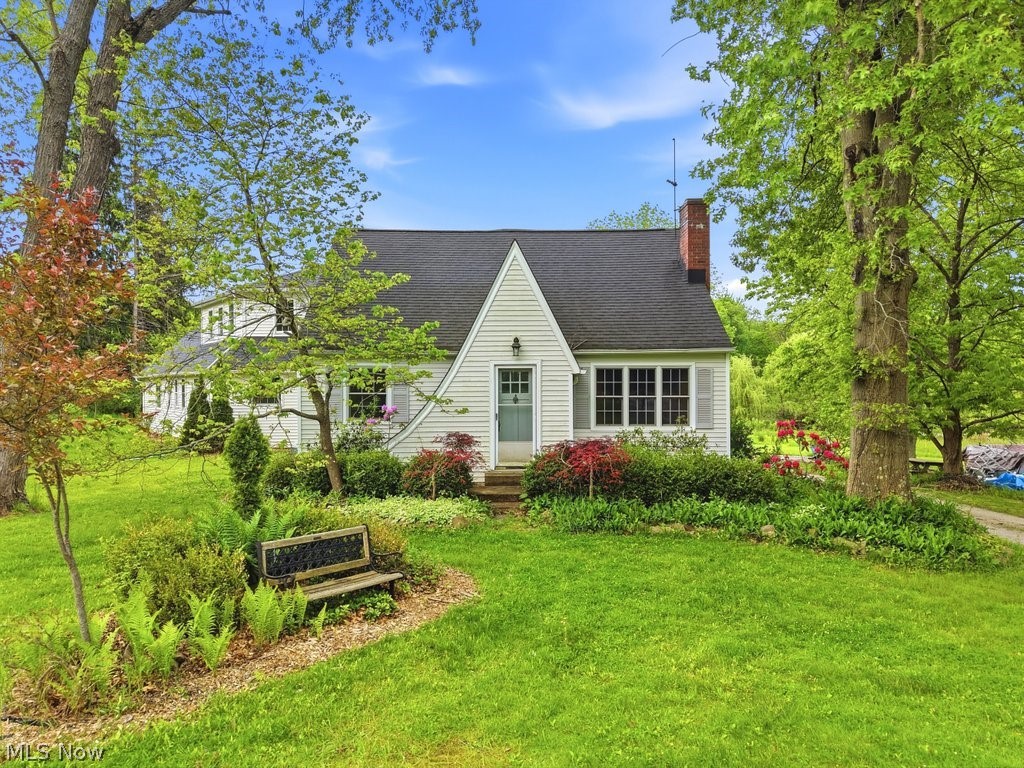 Rare opportunity to own a spectacular 3.5-acre property in highly desirable Chagrin Falls! Located within minutes of charming Downtown Chagrin Falls, this exceptional setting offers the perfect combination of privacy, convenience, award-winning Kenston Schools, and the benefit of Geauga County taxes.

Whether you're looking to complete the current renovation, finish the existing construction to your own specifications, or build the custom home of your dreams, the possibilities are endless. The existing home offers the potential for 4 bedrooms and 3 baths and provides an excellent foundation for your vision.

A standout feature of the property is the massive two-story 4+ car garage, offering abundant space for vehicles, hobbies, storage, workshop use, or future expansion. Surrounded by mature trees and beautiful natural scenery, this rare parcel provides the ideal backdrop for creating a truly exceptional estate property.

Bring your builder, contractor, or imagination and take advantage of this unique opportunity in one of Northeast Ohio's most sought-after locations. Property being sold as-is.