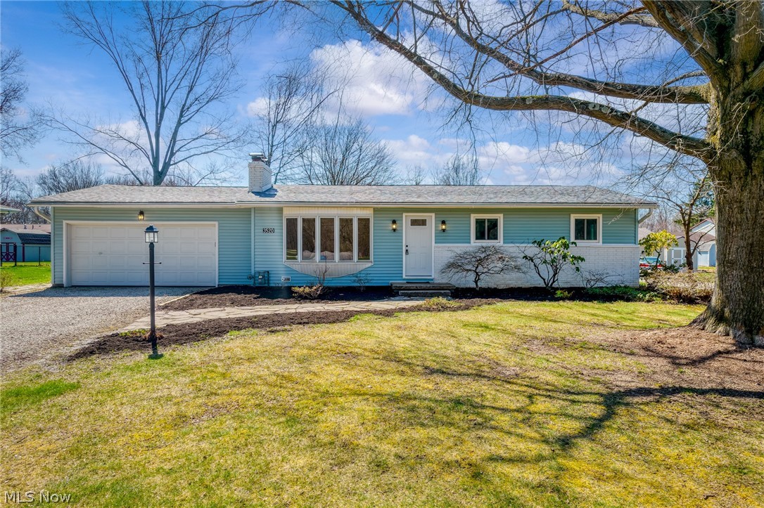 Stunning fully remodeled ranch with two fireplaces, dual living spaces, and a finished basement designed for modern living and entertaining.  This beautifully updated 3-bedroom, 2.5-bath home features a bright open-concept layout and two spacious living rooms, each with its own fireplace, creating warm and inviting spaces throughout the home. The kitchen offers brand-new appliances that stay, a large island with quartz countertops, and modern cabinetry. The home is filled with abundant natural light. The home also includes a comfortable master suite, a fully finished basement providing additional living or entertainment space, and an attached 2.5-car garage. Step outside to enjoy a large, beautifully landscaped backyard with a large deck in a quiet neighborhood. Seller-paid home warranty included for added peace of mind. Agent is related to seller.