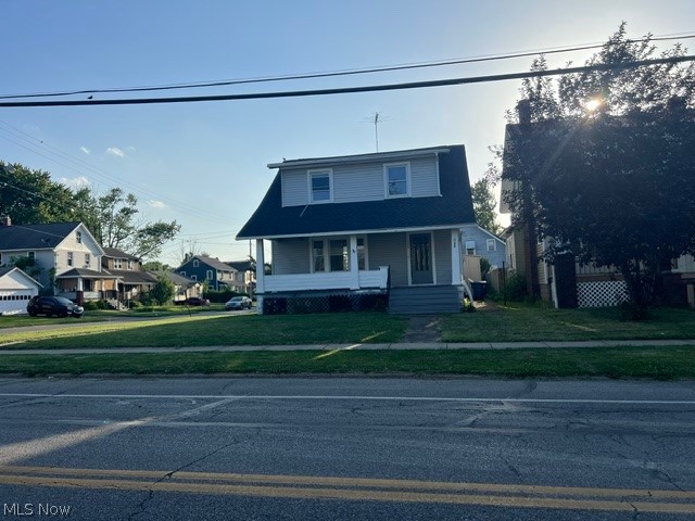 This home has 2 car garage, large front porch, located on a corner lot. Basement has potential for extra living space and shower bath.