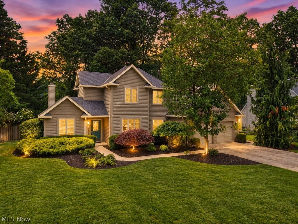 Location, Location, Location! Nestled in a desirable neighborhood, this spacious colonial is ready for its new owner. Being sold As-Is, this home offers the perfect opportunity to add your own personal touches, and create the home you've always envisioned. Price below market value. This 4-bedroom, 2.5-bath colonial sits on a private, fully fenced backyard and features a wonderful open floor plan designed for both everyday living and entertaining. Vaulted ceilings in the living room and family room create a bright, airy atmosphere. The family room is filled with natural light from oversized windows and sun-tunnel skylights and is anchored by a cozy brick gas fireplace. The large kitchen and dining area offers granite countertops, under-cabinet lighting, and an abundance of cabinetry, all appliances will stay. Step outside through either the kitchen or family room to enjoy the expansive two-tier deck, complete with an electric awning for shade on warm summer days. A concrete patio provides even more space for outdoor entertaining and relaxation. The first-floor primary suite features a private ensuite bath and dual walk-in closets. A convenient first-floor laundry room completes the main level. An open staircase leads to the second floor, where you'll find three generously sized bedrooms, two with walk-in closets. A spacious full bath with a skylight fills the space with natural light, while multiple storage closets and attic access add convenience. Additional features include a full unfinished basement, a two-car attached garage, and a double-wide concrete driveway. The property has been meticulously maintained and professionally landscaped, offering beautiful curb appeal in both the front and back yards. Bring your vision and finishing touches to make this exceptional property your own. Whether you're looking for more space, a great location, or the chance to customize a home to your style, this home is full of potential. Begin your story here!