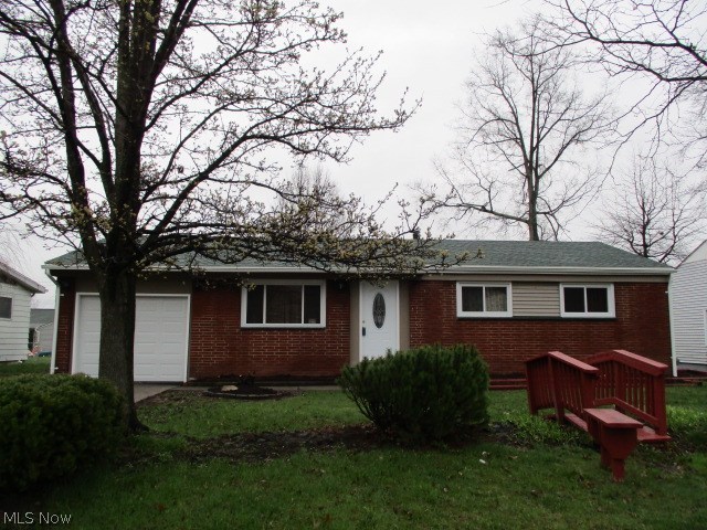 Lots of updates on this 3 bedroom 2 bath brick ranch!  Nice size living room, large eat-in kitchen, 3 bedrooms, and bath on first floor.  Basement has rec room, bath 2 other rooms and a walk-in closet.  Large utility room for storage.  New in 2018; roof, windows, breaker box, exterior doors, glass block windows, water tank, all carpet.  Kitchen and bath are new as well.