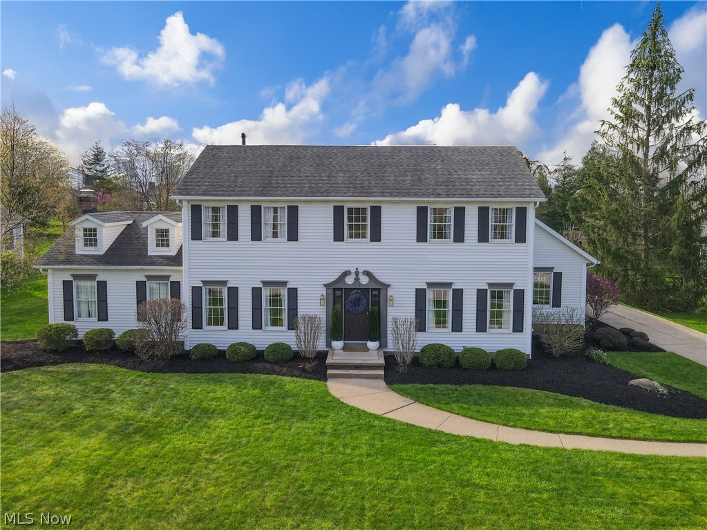 Beautiful Home in Desirable Hudson Park Estates Swim & Tennis Community. Designed with thoughtful details throughout, this home boasts a gorgeous custom kitchen, mudroom, and half-bath by Laura Yeager Smith. The kitchen is a showstopper, featuring quartzite countertops, white cabinetry with frosted glass uppers, full-height backsplash, and a textured farmhouse sink. A spacious island, illuminated by stylish pendant lighting, cleverly houses your microwave and trash bins. Enjoy meals in the cozy eat-in nook with a charming window seat overlooking the expansive backyard. The inviting family room offers new carpet, soaring vaulted ceilings, and a gas fireplace, with sliding doors leading to a beautiful stamped concrete patio—perfect for outdoor entertaining. Upon front entry, you're greeted by a grand foyer, flanked by a large living room and formal dining room. A private office tucked away on the main level completes the first floor. The finished basement has been recently renovated with fresh drywall and new carpet, creating a great space for recreation. Upstairs, all-new carpeting flows throughout the bedrooms. The primary suite offers vaulted ceilings and a spa-like en suite with double sinks, a large soaking tub surrounded by natural light, a walk-in shower, and direct access to a custom-organized walk-in closet. Three additional spacious bedrooms are painted in soothing colors, accented with crisp white trim, creating serene retreats for family or guests. This home is ready to welcome new owners—don’t miss the chance to enjoy the lifestyle and community amenities Hudson Park Estates offers! Roof-2009, HVAC & Water Tank- 2013.