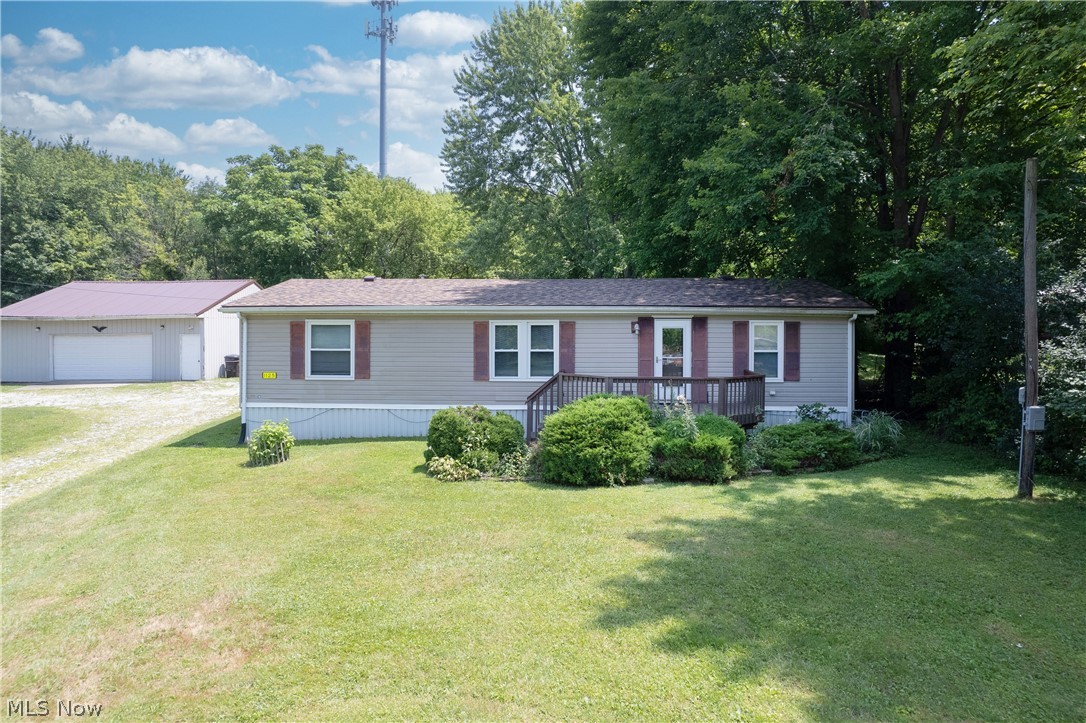 Welcome to 1125 S. Johnson Rd. in Smith Township, located in the desirable West Branch School District! This well-maintained ranch home offers the convenience of one-floor living with an open-concept floor plan that's perfect for everyday living and entertaining.

The spacious primary suite features an attached ensuite bath and a walk-in closet, creating a comfortable retreat. Recent updates include a new roof (2025), new HVAC system (2017), all new windows and a new front door (2018), updated flooring throughout (2024), stackable washer and dryer (2018), and refrigerator (2018), giving buyers added peace of mind.

Outside, you'll appreciate the impressive 32' x 32' heated pole barn, ideal for storage, hobbies, or a workshop, along with a 1-car detached garage. Relax and enjoy the changing seasons from the 3-season patio, all while taking in the peaceful setting.

If you're looking for a move-in ready, one-floor living home with plenty of outdoor storage and workspace in a desirable location, this home is ready to welcome you. Schedule your private showing today!