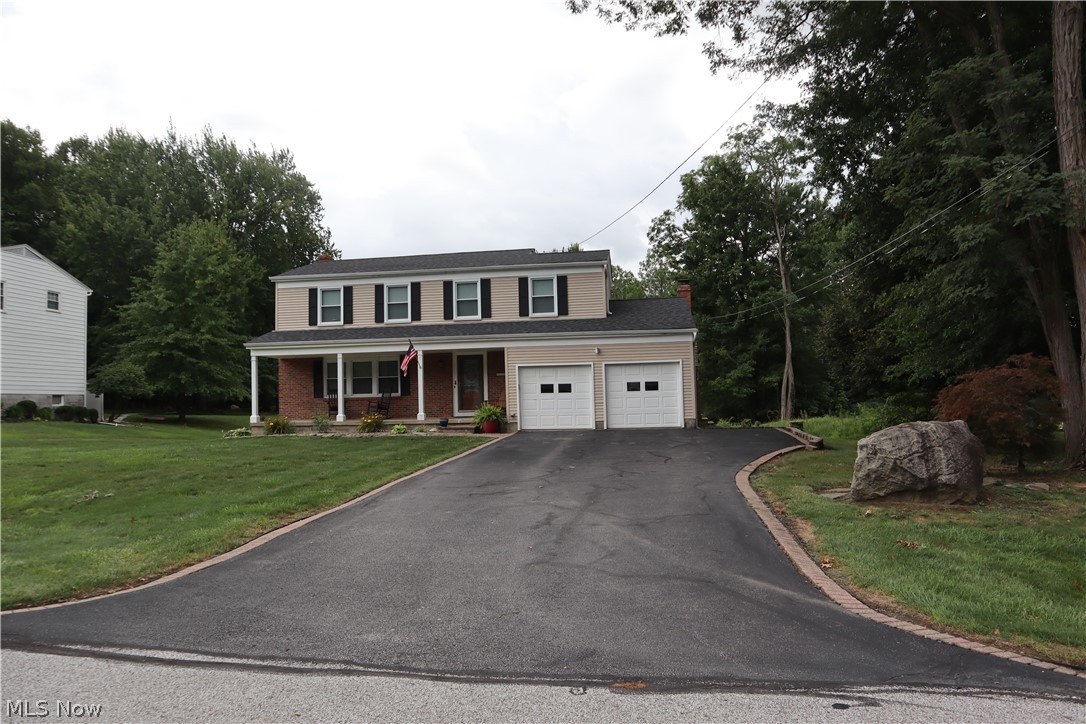 Move right in and enjoy! Spacious 4 bedroom , 2.5 bath Colonial with basement. Kitchen with all appliances staying including Refrigerator, stove, microwave and dishwasher. Nice eat in area and a dining room.  Family room with fireplace, Living room, Dining room, Sunroom. 2 car attached garage with opener. Newer Roof, Gutters, Furnace, Central air, Hot water tank. 1 year home warranty from America's Preferred Home Warranty. Above ground pool. So much more...