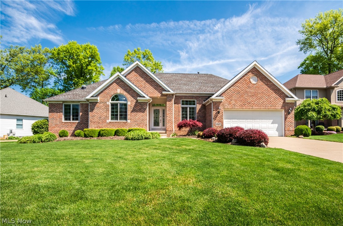 Are you looking for a first floor living, ranch style home with a finished basement? Well you're in luck. As you walk in through the front door, to the right is the formal dining room. The very spacious kitchen walks out to the composite deck with the above ground swimming pool. The pull through garage has two separate doors, and can store up to three vehicles. The finished basement is very open and has an additional full bath. Andersen windows were just updated in 2015. A new furnace and water softener were just done last year. Stamped concrete patio that was just done in 2019. If you're in the market to make a move, when you take your first steps in, you'll already feel at home.
