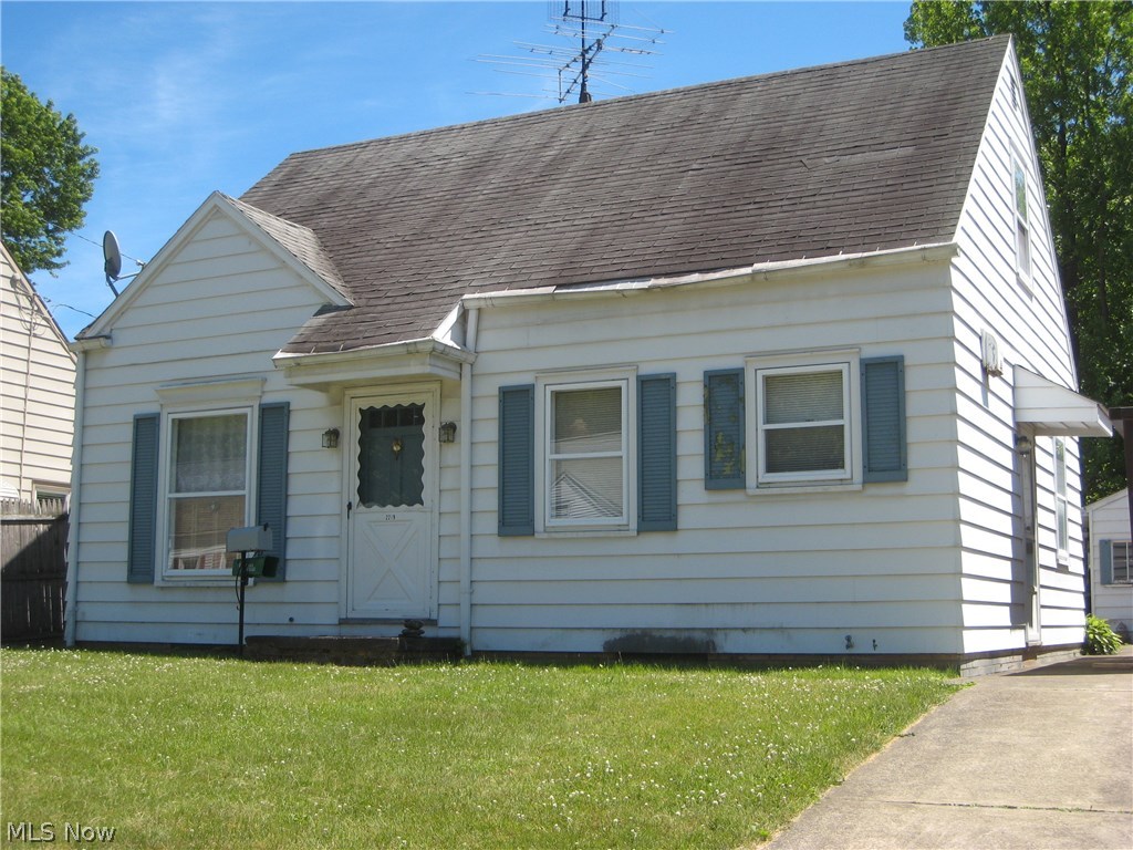 This is NOT a repo.  Original owner and in need of updating.  Situated at the end of the street with fenced yard, covered patio/carport and a 10x10 workshop behind the garage.  There is a large shed, too.  Inside you will find a nice size kitchen with eating space.  Hardwood floors under the old carpet on first floor. Nicely finished second floor with built ins and storage. New bath necessary. Nice recreation room and updated electric.   Exterior needs roof, gutters and downspouts.  It's a project house with lots of potential. Close to Valley Vista Park, Cuyahoga Valley Park system and minutes to the Portage Crossings shopping district.