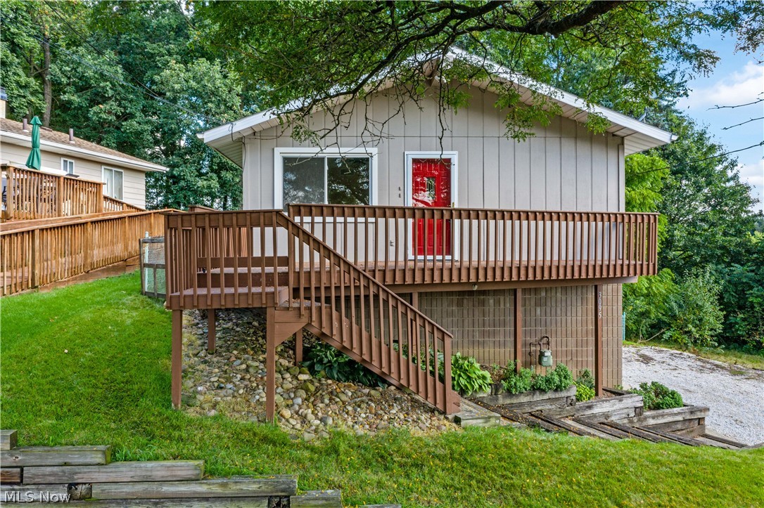 Welcome home to this well maintained 3 bedroom, 1.5 bath raised ranch. Upon entering the home, you will notice the luxury vinyl flooring throughout the living room and kitchen. The deck off the living room is perfect for enjoying your morning coffee or favorite beverages in the evenings. The fully applianced, bright white kitchen has plentiful cabinetry and a serving ledge into the living room. Down the hall off the living room is the full bath with ceramic tiled floor. All three bedrooms are located past the full bath on the main level. The fully finished lower level has a large pantry storage closet, half bath (with additional storage under the stairs) and a large family room/rec room that is perfect for entertaining or would make a great playroom and/or office space. The laundry (washer & dryer included) is also located on this floor with easy access out to the garage. The fenced in back yard is perfect to keep the kids or dogs contained. Call your favorite realtor and schedule your