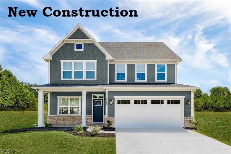 Build a new home on a large homesite in an existing beautiful Olmsted Falls community! Brand new large homesites now available with Ryan Homes in the Olmsted Falls area. Enjoy waking up to your spacious backyard surrounded by trees on this private cul-de-sac street community off Bagley Road. Convenient shopping and easy access to night life downtown Olmsted Falls. This community is minutes away from Olmsted Falls schools and is tucked away in the private community of Falls Glen. This Columbia floorplan home offers 3168 sq. ft. living space with four bedrooms and 3.5 baths and a full finished basement with full bathroom. Kitchen comes included with an oversized kitchen island and quartz countertops, stainless steel appliances, and luxury vinyl planking. Included cottage front exteriors will give your new home a sense of style with stone features. Are you looking for a home in a quieter area with all the luxuries of brand new? Delivery timeframe is this year, December 2026! At Ryan Homes Falls Glen community, we offer it! Schedule a tour of the community and floorplans today. We can't wait to meet you!