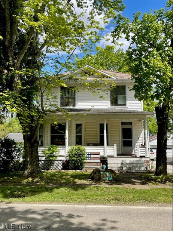 Oh the Charm thus home has to offer!! Built in 1901 with original doors and woodwork!Pocket doors between living room and dining room add to the charm.
1.5 baths,3 large bedrooms,and a basement that is partially finished.You have to see this!