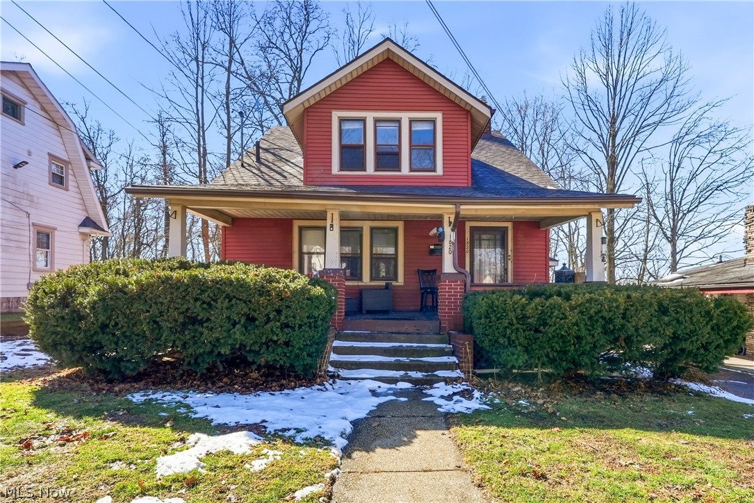 This Goodyear Heights duplex is a great money maker to add to your rental portfolio, or perfect for someone looking to live in one unit and rent the other. This up/down duplex has a great layout that is functional for the occupants of both units. Each unit is 2 bedrooms, 1 bathroom. When you come in the front door, you are greeted by a small common area that give access to both the lower and upper unit. The lower unit is currently tenant-occupied and rented for $925 a month, lease ends May 1st, 2026, and the tenant would like to stay. The upstairs is currently vacant, but was previously rented for $850 a month. Both units have access to the lower level garages and basement for laundry and storage through the side door. This is no "landlord special" property with ancient mechanicals; it has been well-maintained, updated as needed, and had a new roof put on in 2024.