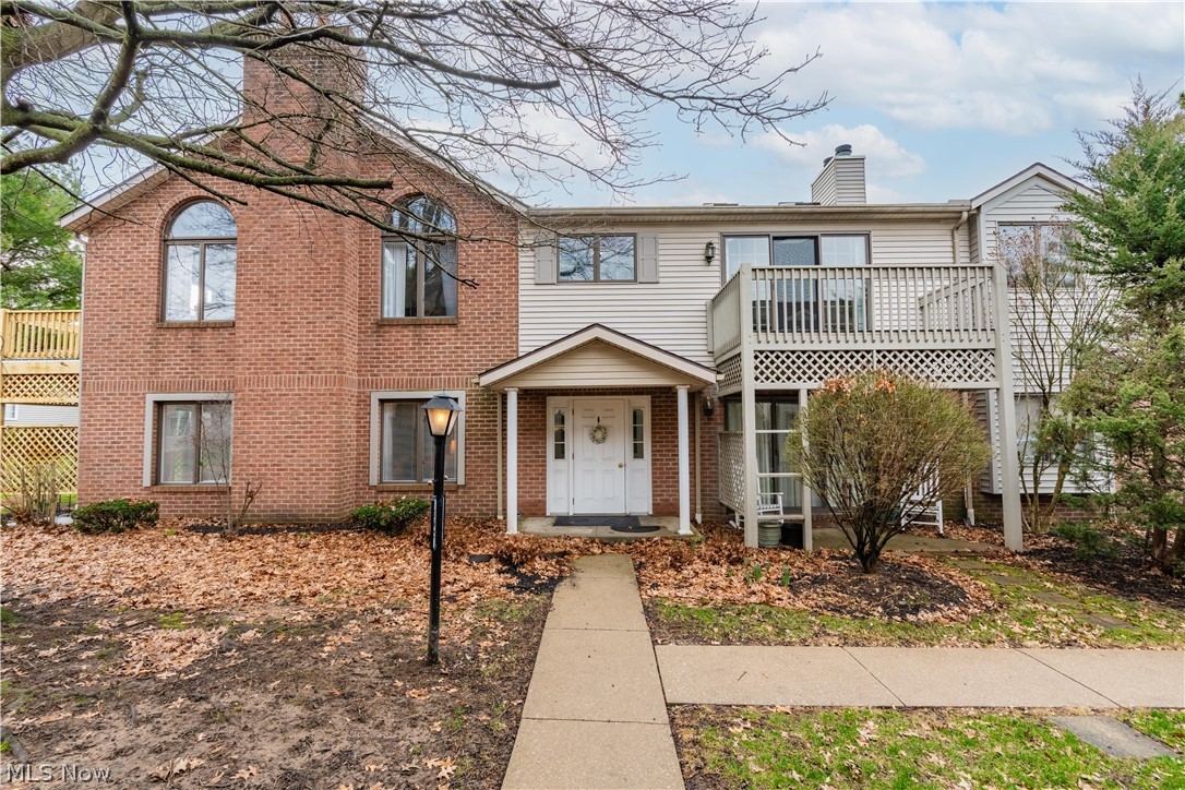Beautifully updated 2-bedroom, 2-bath first-floor condominium in North Canton, offering true no-step living in a prime location close to shopping, downtown, grocery stores, banks, and the YMCA. This move-in-ready home features LVT flooring throughout and updated window treatments, creating a clean, modern feel from the moment you enter. The attractive kitchen includes newly painted cabinets, stainless steel appliances, quartz countertops, and a subway tile backsplash, all opening to the inviting gas-fireplaced Great Room—an ideal space for everyday living or entertaining. The primary bedroom suite offers a private, updated bath with a walk-in shower, white cabinetry, and a generous walk-in closet. A second updated full bath with tub/shower and an additional bedroom provide comfort and flexibility for guests, office space, or hobbies. Convenience continues with a first-floor laundry complete with washer and dryer. Step outside to a covered cement patio off the Great Room/Dining Area, enhanced with a new ceiling and lattice for added charm and privacy, and enjoy the peaceful view. An attached garage space for one car, along with an additional storage area, allows direct access into and out of the home—adding ease, security, and practicality to everyday living. Thoughtfully improved and exceptionally maintained, this condominium offers low-maintenance comfort in one of North Canton’s most convenient locations.
