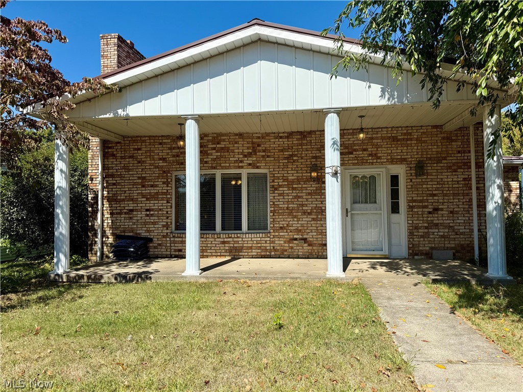 Charming Three-Bedroom Home with Stunning Woodwork & Vaulted Ceilings. Step inside this beautiful three-bedroom, one-bath home featuring a spacious and inviting layout. The heart of the home is the great room with vaulted ceilings and natural stone accents, perfect for relaxing or entertaining. Throughout the house, you’ll find rich woodwork, built-in features, and timeless character that make this home one of a kind. The kitchen boasts solid oak cabinets and abundant built-in features, offering plenty of storage and functionality for the home chef. Just off the kitchen, the generous-sized dining room is perfect for hosting dinners and holidays with ease. Enjoy the outdoors year-round on the massive covered patio/porch area, ideal for gatherings or quiet mornings. The home also features a newer metal roof for peace of mind and lasting durability. Each of the three bedrooms is generously sized, providing comfort and flexibility. The master bedroom is located on the first floor, complete with a huge walk-in closet. Two additional walk-in closets in the hallway provide exceptional storage space. This home offers a perfect blend of charm, craftsmanship, and functionality, ready for you to make it your own!