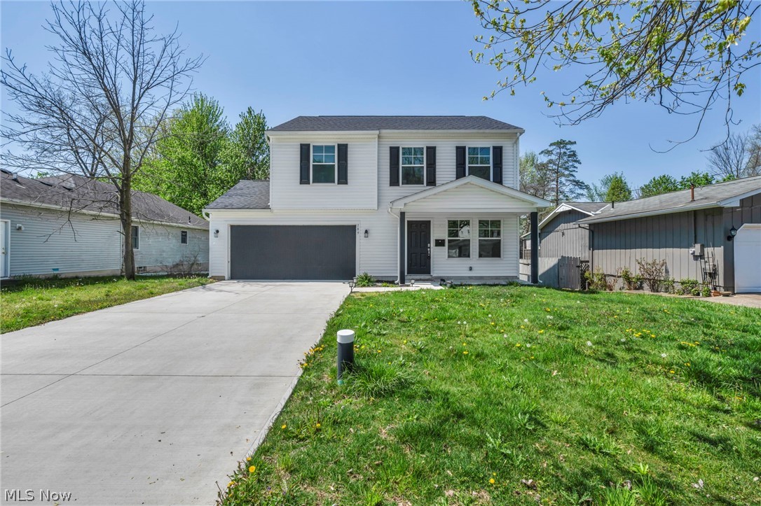 Welcome to 189 Alexander Dr in Elyria — a newer construction home built in 2023 offering modern living with NO HOA restrictions.
This 4-bedroom, 2.5-bath home features a thoughtfully designed layout with the owner’s suite conveniently located on the second floor, complete with a spacious walk-in closet and private en-suite bath. The main level offers a laundry area for everyday convenience, along with a bright, open-concept layout that makes daily living and entertaining seamless.
The heart of the home is the beautiful kitchen, featuring granite countertops, ample cabinetry, and plenty of prep space—perfect for both everyday use and hosting. Clean, modern finishes carry throughout, with durable flooring in the main living areas and comfortable carpeting in the bedrooms.
Upstairs, you’ll find three additional generously sized bedrooms and a full bathroom, offering flexibility for family, guests, or a home office setup.
Step outside to enjoy a welcoming front porch, ideal for your morning coffee, along with a deck overlooking a spacious backyard—perfect for relaxing or entertaining. The home also includes a 2-car garage and sits on a sizable lot, providing additional space and privacy.
Located in a growing area just minutes from shopping, dining, parks, and with easy access to major highways, this home offers both comfort and convenience.
Move-in ready, low-maintenance, and NO HOA—schedule your private showing today.
