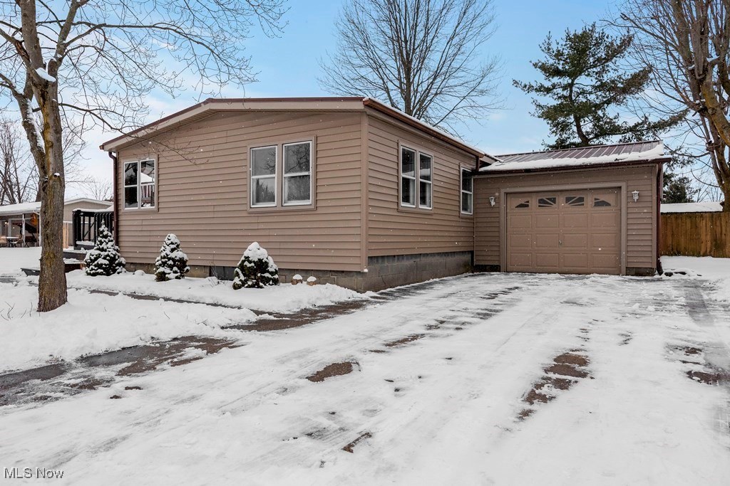 Nicely remodeled three bedroom, two full bath ranch home located in the Keystone School district. Over 1200 square feet, privacy fenced back yard and an attached garage! Updates include metal roof (2020), siding (2022), floor coverings (2024) and furnace (2024). Just 10 minutes to 10/480 and immediate possession!