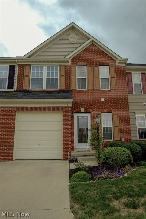 This well maintained, original owner townhouse is waiting for you to call it home!  As you enter you will see the homeowner has done several upgrades through-out the home.  In the foyer  you will find a hardwood floor and crown molding.  The open floor plan is perfect for everyday living or entertaining with the kitchen, dining area, and family room all open to one another.  Off the dining area you have a patio out back with partial privacy fence.  The finished basement offers approximately an additional 252 sqft for an entertainment area or movie room, a rough-in for bathroom, and additional storage area. The spacious master suite features a upgraded  trey-ceiling , large walk-in closet, and private full bath.  There are an additional two spacious bedrooms, second floor laundry, and a nicely appointed main bath. The maintenance fee takes care of snow removal, lawn care, mulch, and landscaping so you can come home and relax.