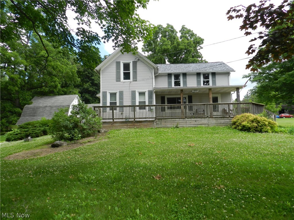 Bring your vision for this 4 bed 1 bath home in the HIGHLAND SCHOOL DISTRICT,  on over two acres with a wooded back section.  This  fixer-upper is a diamond in the rough and waiting for you to bring it new life. Much of the larger ticket items have been done  (Roof is less that a year old, new AC unit, new hot water tank. ). It just needs you to put your stamp on it and make it your forever home.   The 3  outbuildings measure approx 40x20 (pole bldg) , 23x23 (heated, above 2 car garage) , and 8x12 (wood shed) .  There is an additional shed in the wooded area toward the back of the property.