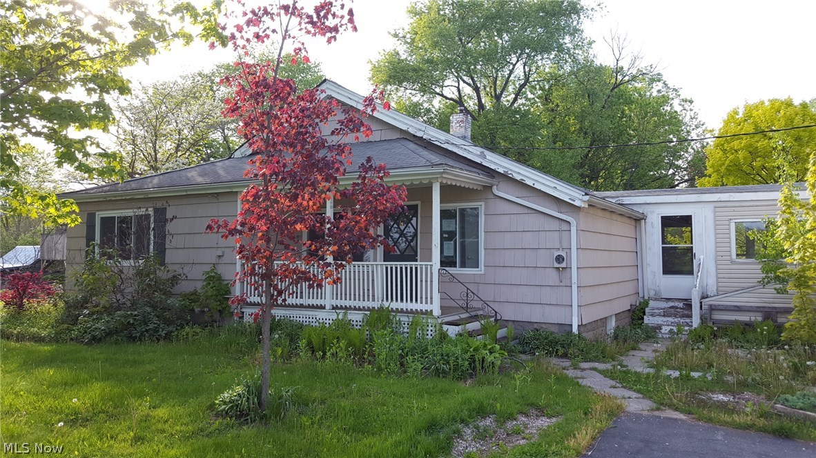 Century home that is a renovated old Post Office.  Nice yard and 10 ft ceiling in the main living area. The eat-in kitchen is open to the living room.  The large master bedroom has an attached bath that includes the laundry area. The other two bedrooms has a Jack and Jill bath area. There is an enclosed porch which connects to the two car garage. This porch is enclosed for a perfect place to relax and enjoy the view. Property is HUD owned and is being sold in its "as-is" condition. It is FHA "IE" which means it can be FHA financed (Insured with Escrow). Please visit SageAcq and HudHomeStore websites for more info and property disclosure data (like LBP, PCR, Radon, Mold, etc)! *New Stake Survey Required per Ashtabula County at the expense of the buyer**
