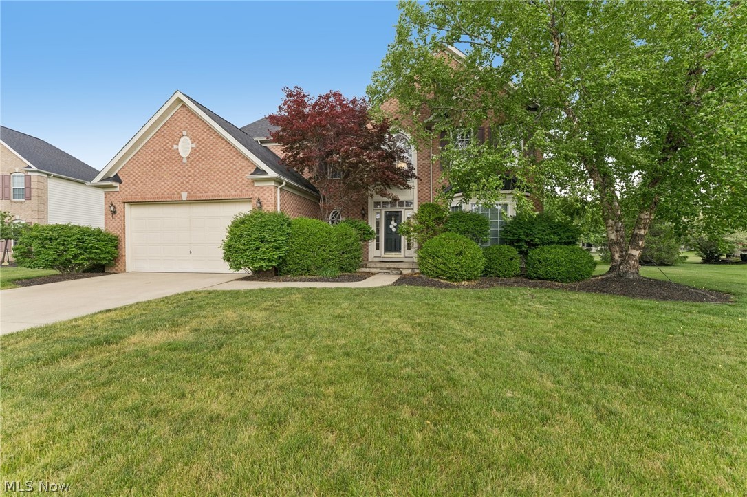 Welcome to 33318 Vintage Circle in Avon, located on a nice, quiet street just minutes from the highway, shopping, dining, and much more! This 4-bedroom, 3.5-bath home with a finished basement has been well cared for over the years. Enter through the front door and notice the two-story foyer, freshly painted and featuring hardwood floors. This leads to the formal living room, dining room, and eat-in kitchen featuring granite countertops and backsplash (2014/15), an island, breakfast bar, and sunroom with vaulted ceiling and plenty of windows allowing tons of natural sunlight. Off the sunroom is a stamped concrete patio surrounded by large arborvitae for added privacy. The great room off the kitchen features a Bose surround sound system and gas fireplace with stone facade. The first floor also offers a mud room/laundry room. Head upstairs to find 4 spacious bedrooms, including a primary suite with vaulted ceilings, a large walk-in closet, and a bathroom renovated in 2014/15 with double vanity, tiled shower, and soaking tub. The finished basement was also renovated in 2014/15 and includes a full bathroom, kitchen/bar area, theater room with surround sound equipment that can stay, exercise area with equipment that can also stay, and plenty of storage in the utility room. Additional updates include a furnace (2019), hot water tank (2025), sump pump (2025), roof replacement (2022), and A/C (2021). Call today to schedule your tour and see all that this wonderful home has to offer!