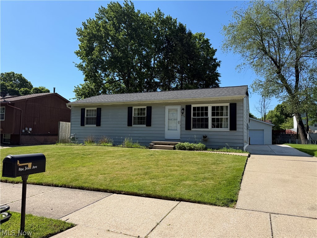 Well-maintained ranch home featuring 3 bedrooms, 1 full bath on the main level, and an additional half bath in the partially finished basement. The lower level offers great recreation space and added flexibility for entertaining, hobbies, or a home office setup.

Enjoy the eat-in kitchen, rear porch, and a newer detached 2-car garage built in 2019. Conveniently located near grocery stores, shopping centers, restaurants, and with easy access to Route 8, this home combines comfort, functionality, and a prime location.

Move-in ready and full of potential — don’t miss this opportunity!