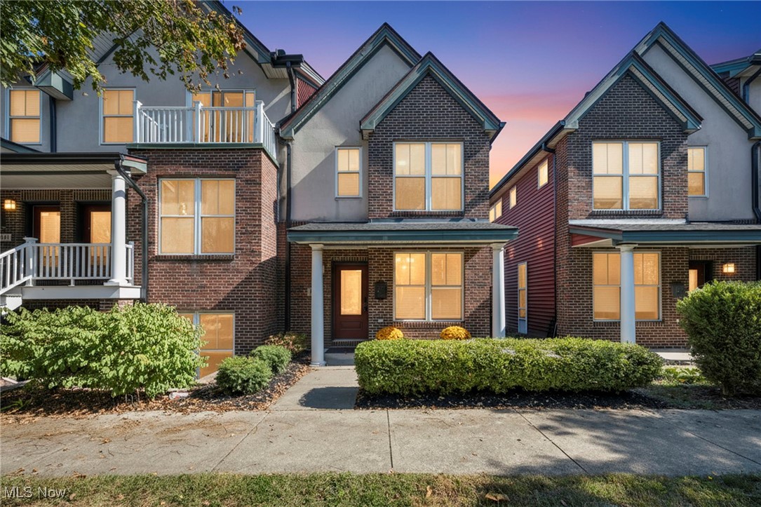 Your new lifestyle awaits in this magnificent, updated & spacious home nestled in the heart of Cleveland’s highly sought-after Eco-Village! Perfectly located just steps from the Rapid Transit, the new Red Line Greenway, and some of Cleveland’s best restaurants and art venues—this is urban living at its finest. Step inside to discover an inviting open floor plan featuring 9 ft. ceilings and custom hardwood flooring throughout the first floor. The chef’s gourmet kitchen is sure to impress with granite countertops, pantry, premium stainless-steel appliances, & eat-in design that opens seamlessly to the spacious great room—ideal for entertaining and relaxing. Flexible first-floor room can serve as a formal dining area, office, or cozy living space, complemented by a convenient guest half bath. Glass door leads to your private backyard oasis—complete with a relaxing patio, privacy fencing, and direct access to the private garage. Upstairs, unwind in the owner’s suite featuring a walk-in closet and elegant ensuite bath. Second level also includes a second bedroom, a full guest bath, and a separate office or reading nook. Designed with eco-friendly, energy-efficient construction, this home features a high-capacity tankless water heater and low-cost utilities for added comfort and savings. Pride of ownership shines throughout—move right in and enjoy! The owner is relocating for work, making this your rare opportunity to own a light-filled, modern townhouse in a vibrant, walkable community. Fast occupancy available!