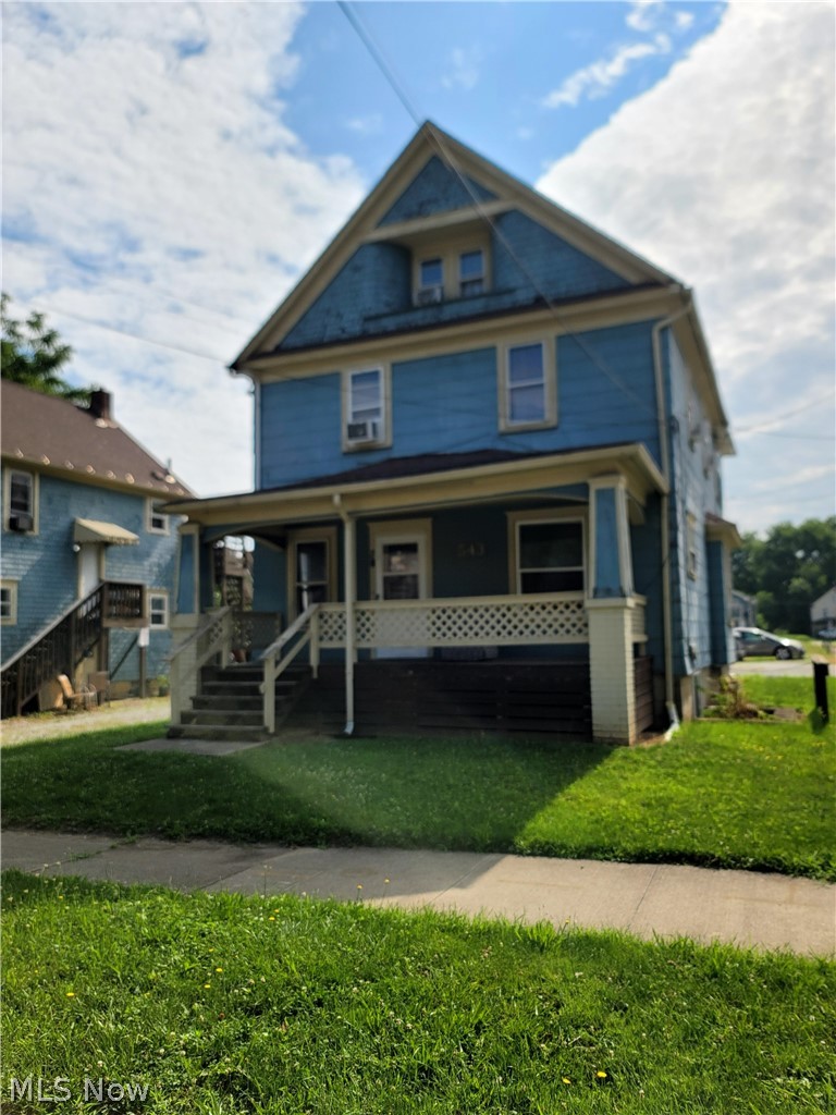 Don't miss this exceptional opportunity to own a high-performing investment package near Akron U! This turn-key triplex at 539 Kling Street must be purchased together with 543 Kling Street (MLS#5226431), as there is an additional parcel behind both properties that serves are private parking —an invaluable amenity for student tenants. Offered together for $399,800, this package includes two triplexes and the adjoining parking lot, creating a rare opportunity for investors seeking strong cash flow and long-term appreciation. Tenants pay all utilities. Perfectly positioned within a short walk to the University of Akron, the popular Zip Strip, restaurants, and other campus conveniences, these properties are ideally located for student renters. The prime location helps support consistent occupancy and strong rental demand year after year. With an estimated annual rental income of approximately $54,000 ($27,000 from 539 Kling Street and $27,000 from 543 Kling Street), this investment offers immediate income potential and outstanding future value. Whether you're looking to expand your portfolio or secure a reliable income-producing asset in a thriving rental market, opportunities like this are hard to find. Prime location. Strong income potential. Turn-key investment. Hurry... before it is gone!