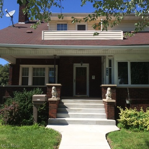 As you enter this gorgeous all brick colonial you will notice  the charm that only older homes offer.  Beautifully maintained and decorated.  Large rooms and everything has been remodeled.  All brick makes it maintenance free. The front porch is a nice place to sit outside in the mornings to have your coffee.  Cute patio in the rear with flowers and plantings.  Location is in walking distance to downtown Cuyahoga Falls, Library, and natatorium.   Don't miss seeing this home.