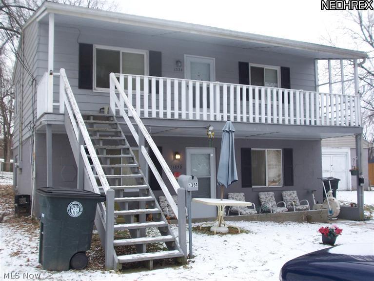 Turn key income right away.  Both units are leased.  Close to both Akron University and Kent State University.  Gross income is $12,000 per year.