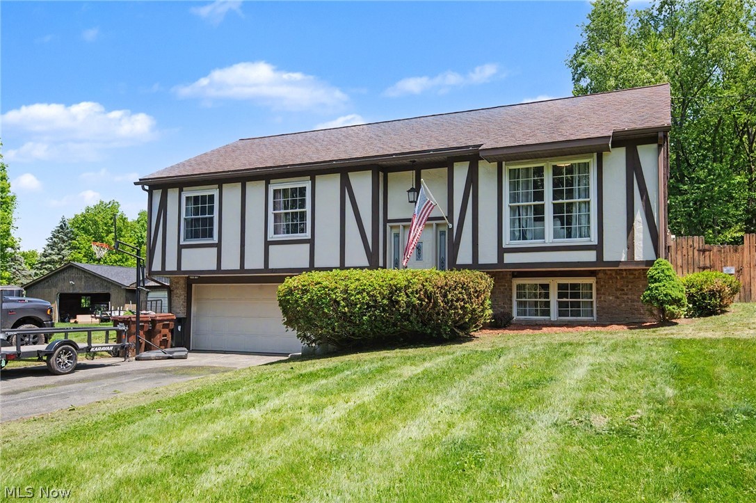 Welcome to this beautiful bi-level home that sits on a corner lot of a dead end road. This lot sits on 1.26 acres of mostly flat land. The bright and inviting upper level features your primary suite and 2 other spacious rooms great for the kids to be close and filled with natural light, while the lower level includes a newly constructed private room-- which can also be used as a primary suite or that man cave you always dreamed of. Then step outside onto your own backyard oasis, featuring an in-ground pool with a brand new liner, new concrete around the pool and new pool equipment done the Summer 2025. Don't miss out on your opportunity, this could be yours today!  Schedule your private tour and fall in love with your new home!