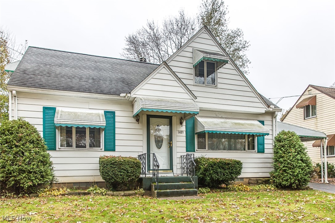This very well maintained Cape Cod is also well cared for and features many extras! There are hardwood floors under carpeting in main living areas of home. There is a huge 2nd Floor featuring Master Bedroom & a dormer study/office area, plus a charming Nook Bed that is built in! The Eat-in Kitchen is open to Dining area and all kitchen appliances, including a dishwasher stay with the house. Seller is also leaving a newer movable electric fireplace/mantle located in Living room. The Basement has a Recreation room with a Bar that is movable. Seller replaced the hot water tank and replaced furnace with a high efficiency Carrier Furnace in 2013. This home has a huge attached carport plus a 1 car detached garage and a large shed behind the garage. Also included with this property is an octagonal & storable  Patio enclosure (now stored in garage), that installs over largest circular concrete patio pad. All this cared for home needs is your finishing touches to make it the perfect home.