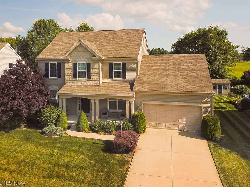 This is what you have been waiting for....Newer quality Drees Dream Colonial w/4 bedrooms, 3.5 baths, finished basement, morning room all situated in an exceptional quiet neighborhood  on an amazing private lot w/trees in the back & is centrally located near it all including all major highways, shopping, more! The exterior will impress you...premium front w/partial shake siding & relaxing front porch that has nice trim details...No rear neighbors & lot has fence on one side. Enter to 9ft 1st floor ceilings. Upgraded maple kitchen w/appliances, center island w/breakfast bar, all light filled by the much sought after morning room...formal dining for large gatherings! Great room is open to the kitchen w/attractive detailed pillars & warming fireplace...Large windows for back yard views. 1st flr laundry. Owner's suite is sure to impress...This light filled room includes vaulted ceilings, glamour style bath w/dual sinks & walk in closet. Basement is a prefect finished rec area w/full bath.