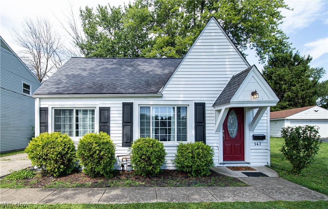 Move right into this meticulously updated 2 bedroom cape cod, with the option for a 3rd bedroom on the second floor! Laminate floors lead you into the open concept kitchen and living area that offers lots of light and a great layout for entertaining friends and family! The kitchen features a marble breakfast bar, granite counter-tops, deluxe stainless steel appliances, and loads of cabinet and pantry space. The bathroom has been upgraded with custom tile work and a granite topped vanity. Two bedrooms and a large mud/laundry room complete the main level of this bright and cheery home. The second floor has been beautifully finished and would be a great option for a third bedroom, home office, media room, or whatever else you may need. Additional highlights include updated windows, architectural roof, updated electrical box, fantastic curb appeal, and storage shed. Everything is done, so don’t miss this 100% move-in ready home!