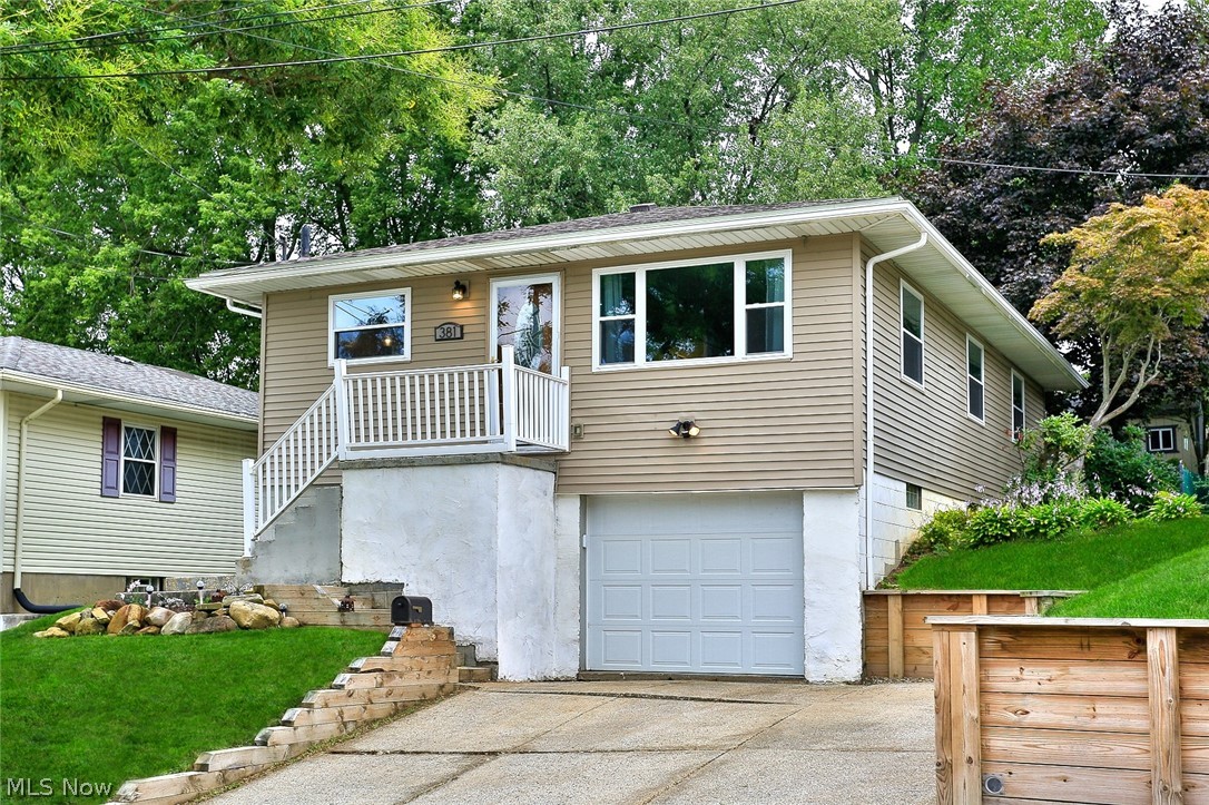 This one won't last! All new windows, roof, gutters and downspouts! Updated furnace and central air. Beautifully renovated interior with solid hardwood floors, new trim, doors, upscale lighting and fresh paint throughout! Updated kitchen with stainless appliances, breakfast bar and dining area. Main bath with attractive ceramic tile work, corner shower and jacuzzi tub. Finished lower level has rec rm or office, second bath and well organized laundry area. Vinyl siding, glass block windows, private fenced back yard, attached garage and so much more. Call today to schedule your private showing!