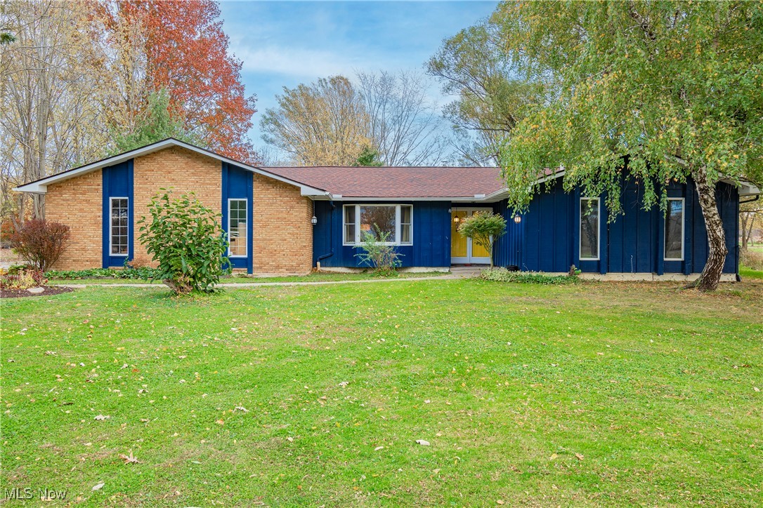 Welcome to this beautiful 3-bedroom, 2-bathroom ranch, offering the convenience of first-floor living at its finest. Set on nearly two acres of tranquil land, this home provides the perfect balance of comfort and outdoor serenity. Step inside to a spacious foyer leading to a bright family room. Nearby, you will find an expansive living room featuring a cozy wood burning fireplace and French doors that open to a private patio – ideal for enjoying the peaceful country setting. The kitchen overlooks the living room and is equipped with modern stainless steel appliances, perfect for preparing meals while staying connected with family and guests. The owner’s suite offers a large bedroom, double closets, and an attached full bathroom for added convenience. Two additional bedrooms and a full bathroom sit just down the hall. A bonus room, located off the kitchen, can easily serve as a fourth bedroom, home office, or playroom – offering plenty of versatility to suit your lifestyle. Enjoy your main-level laundry room with built-in storage cabinets and counter space, ensuring both functionality and organization. The large patio at the back of the home overlooks a stunning, oversized backyard with a shed and plenty of space for gardening or outdoor entertaining. This home offers the perfect escape, while still being just a short drive from local amenities. 1-year home warranty included. Don’t miss out on this incredible opportunity – schedule your private showing today!