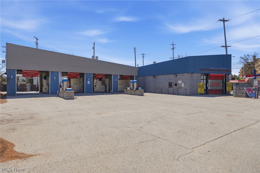 Aqua Clean Car Wash is a turnkey car wash opportunity! Built in 2011 in the city of Cleveland (Cuyahoga County). A fully operational, income-generating car wash positioned in a prime location on a busy, high-traffic, signalized corner lot location w/access on both Lake Shore Blvd &E. 156th St. This comprehensive car wash sits on a large 0.62 acre corner lot. Showcasing 1 automatic bay: 1 Soft Touch/Cloth Automatic Bay (Belanger Freestyler Rollover) The site has the existing infrastructure to be a tunnel carwash if desired (extra deep carwash pits & conveyor concrete). Addl 4 self-service bays. Payment Systems accept cash, credit cards & tokens across the bays. The 2026 Technology Upgrade includes a newly installed high-end Point of Sale (POS) system supporting all modern contactless payments, mobile wallets & encrypted credit transactions. Support Equipment features dual-motor vacuums & typically includes a fragrance/scent machine. Moreover, this site has an extra-large equipment room w/a roll-up door in the back and is designed to handle a detailing operation to expand (additional opportunity for potential buyers). Open 24 hours. Strategic Location: Traffic Counts: Lake Shore Blvd: High visibility with 13,500 - 14,000 vehicles per day. E. 156th St: Approx 2,500 vehicles per day. Surrounding Retail: Neighboring drivers include Walgreens (directly adjacent), AutoZone, Family Dollar, KFC, Georgio's Pizza & near Euclid Beach State Park. Parcel #: 113-13-025. Utilities: public water/sewer, forced air, radiant & space heater. Operations are supported by advanced automation and lean payroll requirements, making this a strong fit for both owner-operators & investors seeking a semi-absentee model. With no major capital investments required, this turnkey facility is fully updated, income-producing & well-positioned for long-term growth in a busy commercial area.