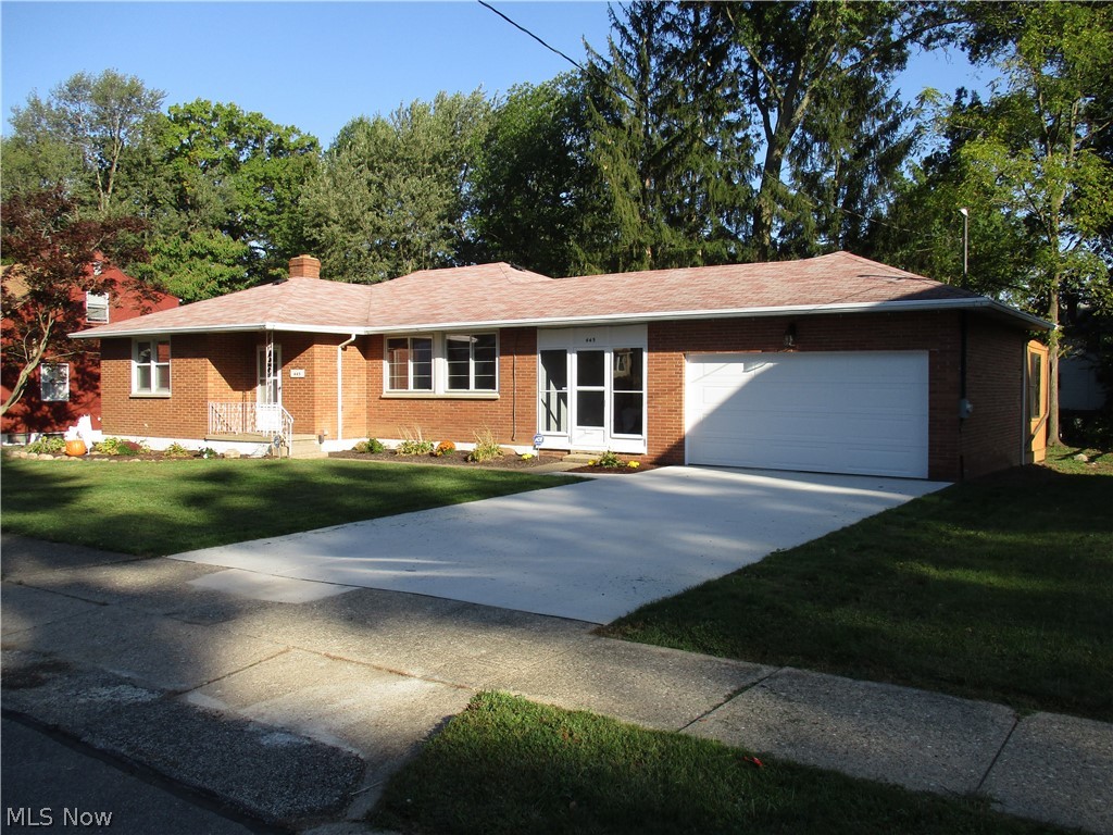 Updated All Brick Ranch on a double lot...Remodeled Kitchen with New Stainless Steel appliances.. Remodeled Bathroom...Beautiful hardwood floors...Main level laundry hook up...Freshly painted throughout... Huge basement with half bath and rec room...New concrete driveway...Large deck for your outdoor enjoyment..
Bonus room behind garage...A great move in ready home...