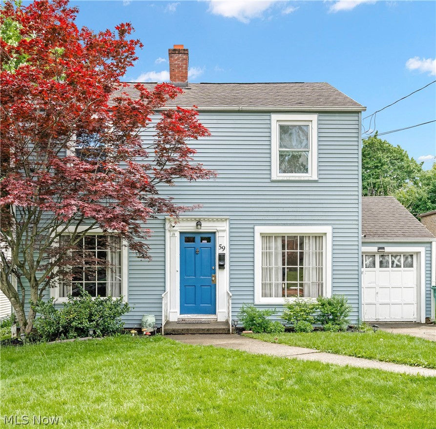 An affordable home with character in the desired Boardman School district!!
This 3-bedroom, 1.5-baths Colonial home features beautiful hardwood floors, vinyl siding, and a spacious formal living room with a large picture window. French doors lead to an enclosed screened porch complete with built-in bench window seats overlooking the deep, terraced backyard with privacy fencing, perfect for relaxing, entertaining, kids, or pets! The L-shaped kitchen offers a convenient breakfast bar and flows into the formal dining room featuring two charming built-in corner china cabinets. Additional highlights include an attached garage, full basement with laundry area, updated electrical panel (2022), and plenty of backyard space. Located in a well-maintained sidewalk community close to shopping, dining, and everyday conveniences.

1-year home warranty provided for buyer's peace of mind! Call to schedule a showing today!
